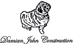 Damian John Construction Logo